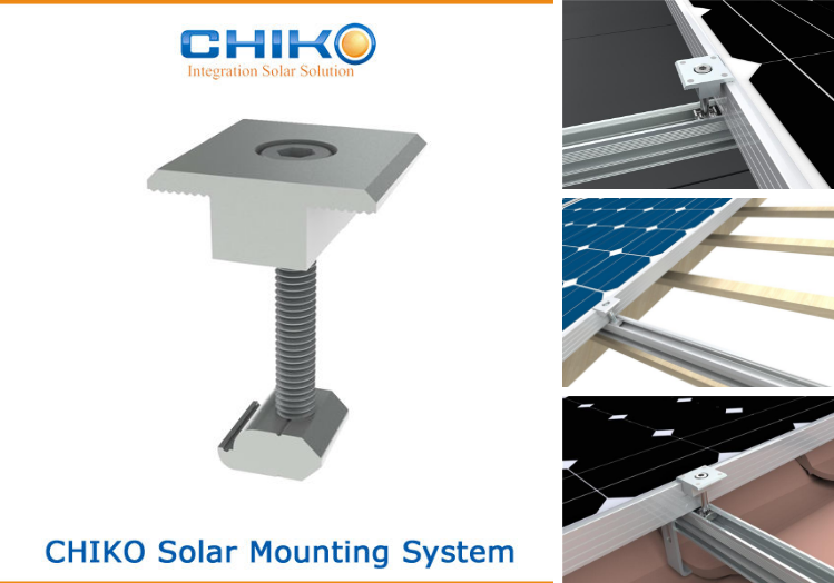 Commercial solar end clamp with AS 1170 standard