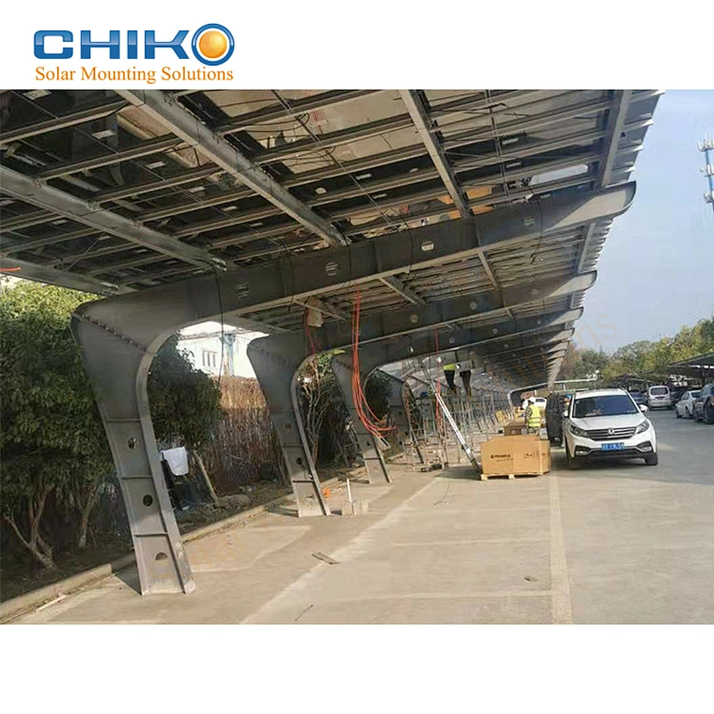 CHIKO Steel T carport solar mounting system