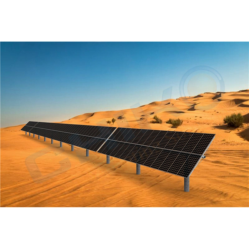 Easy install solar tracker mounting system