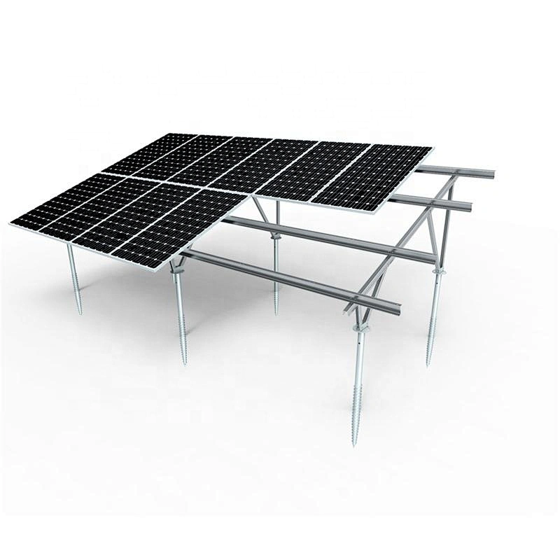 U2V Galvanized steel ground solar mounting system