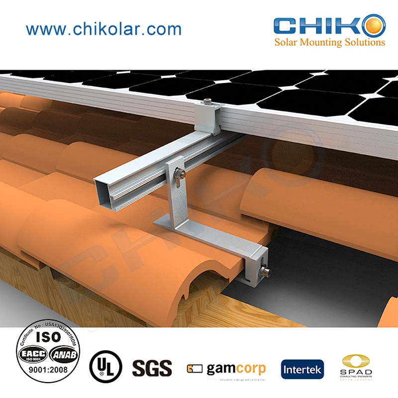 CHIKO adjustable S Tile Roof Mount