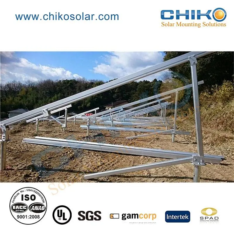 T2VC Aluminum solar ground mounting