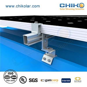 Trimdeck roof solar mounting  L feet mount solution