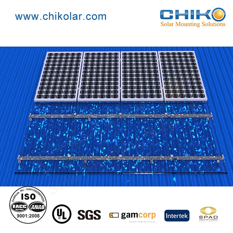 Trimdeck roof solar mounting  L feet mount solution