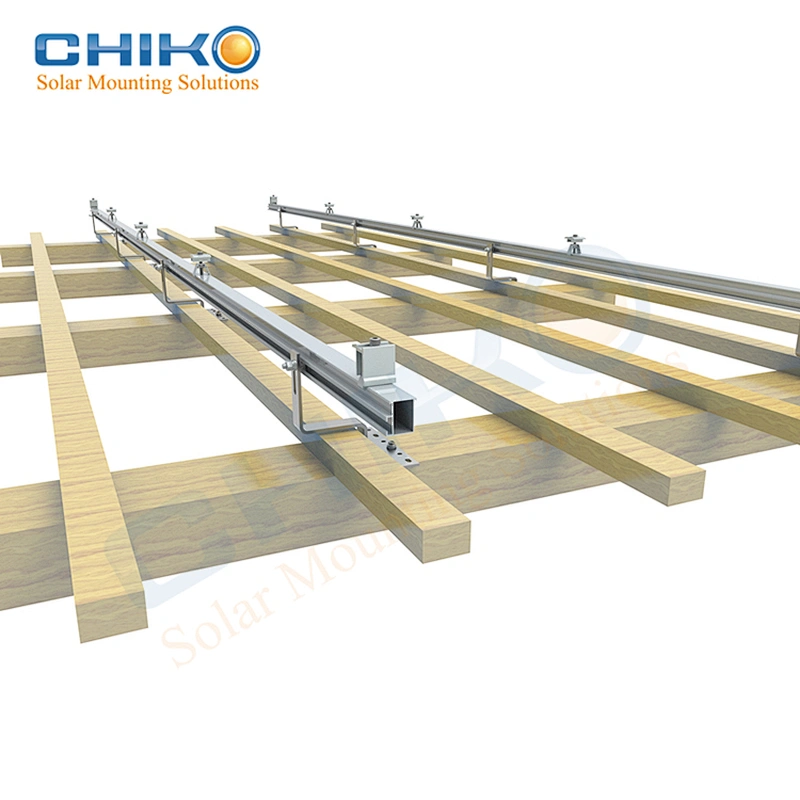 Custom length  all type Solar mounting rail