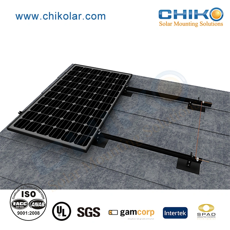 asphalt shingle roof solar mounting brackets