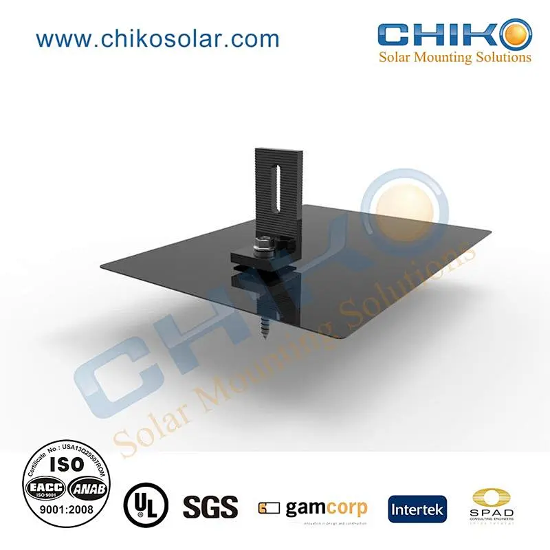 asphalt shingle roof solar mounting brackets