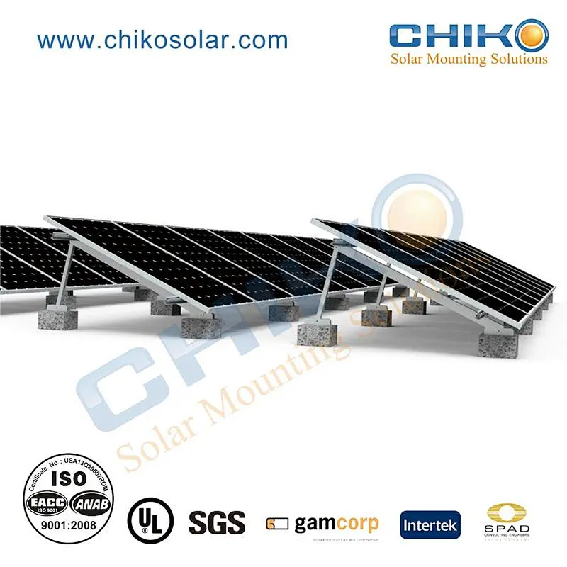 CHIKO Flat Roof Solar Mount Structure