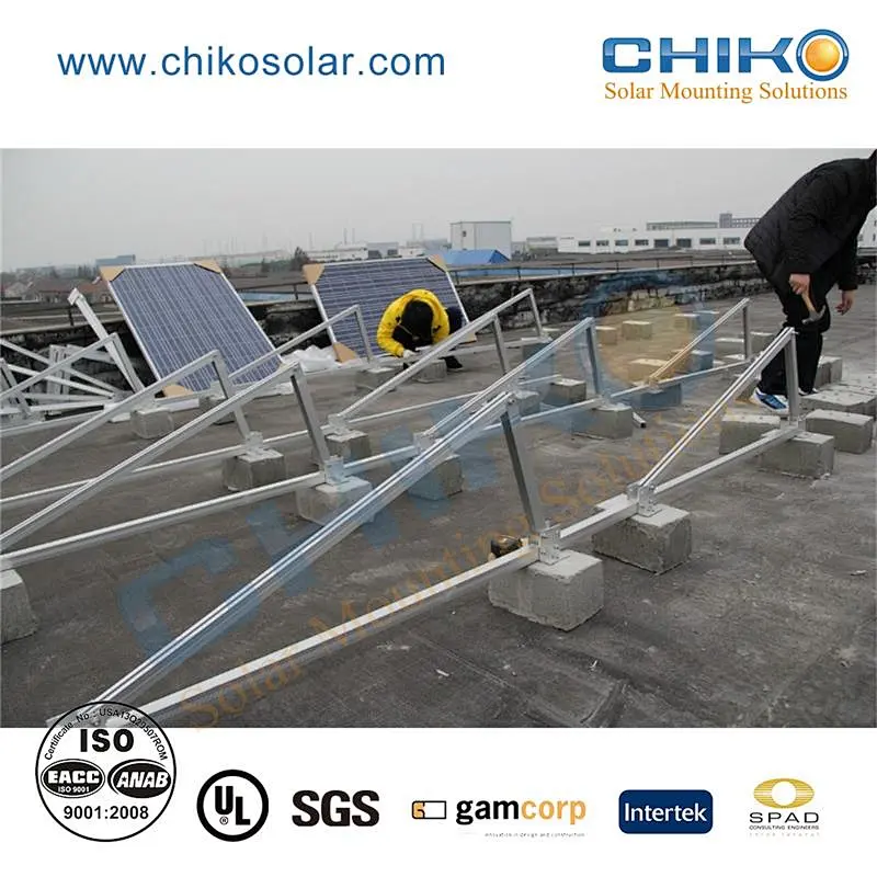 CHIKO Flat Roof Solar Mount Structure