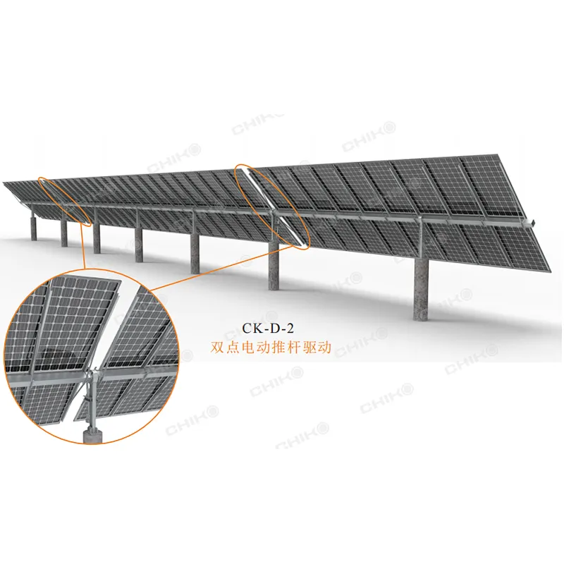 Easy install solar tracker mounting system