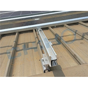 Solar clamp custom for kliplok roof under certification