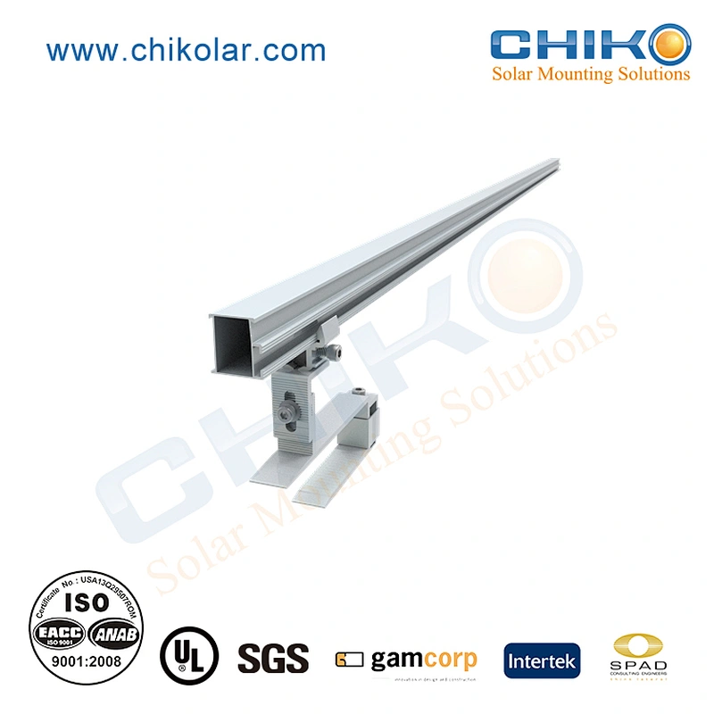 Adjustable Roman tile roof solar mounting system