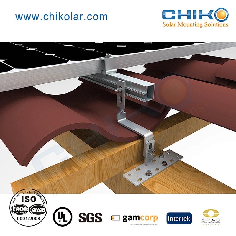 CHIKO S Tile Hook Roof Mount CK-TR Series