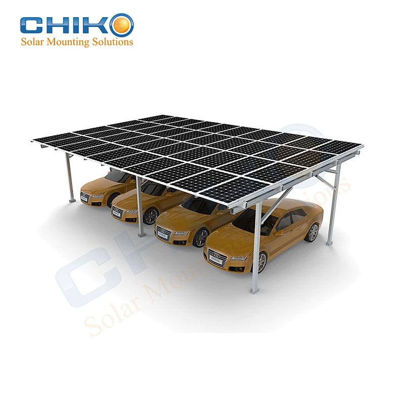 CHIKO Steel T carport solar mounting system