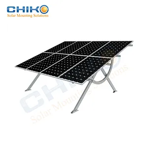 adjustable steel solar panel mounting structure