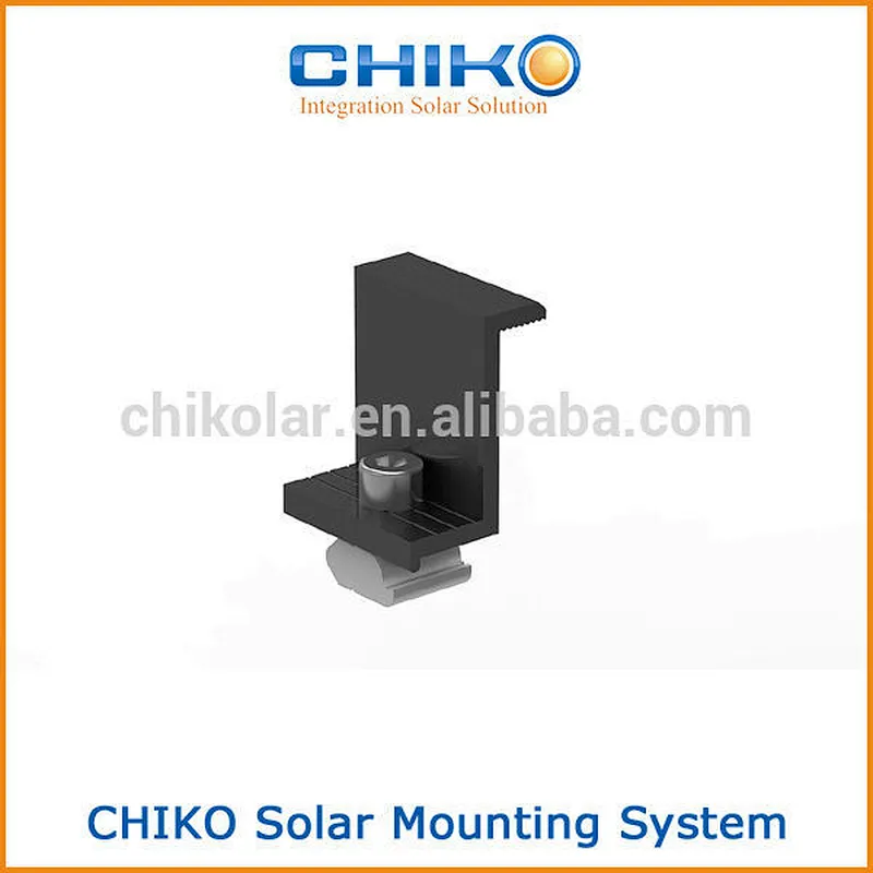 Solar adjustable Mid clamp and End clamp