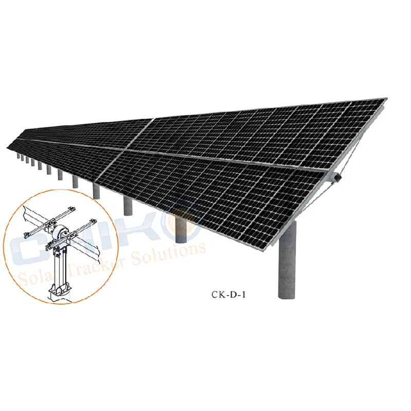 Easy install solar tracker mounting system