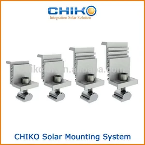 Solar adjustable Mid clamp and End clamp