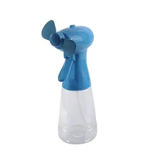 Mini fan model with spraying function