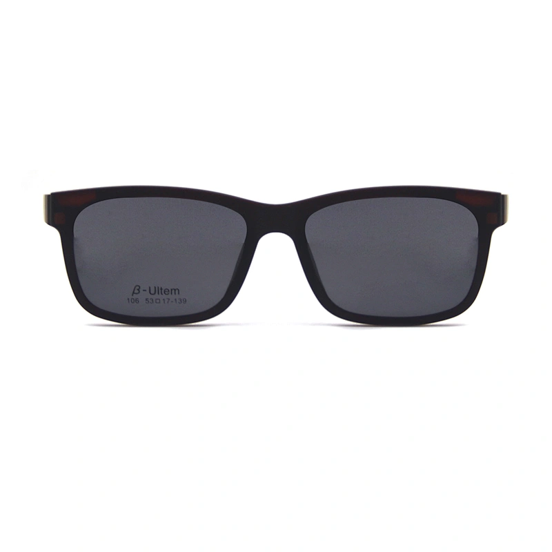 top quality customer logo Ultem optical eyeglasses clip on eyeglasses stock