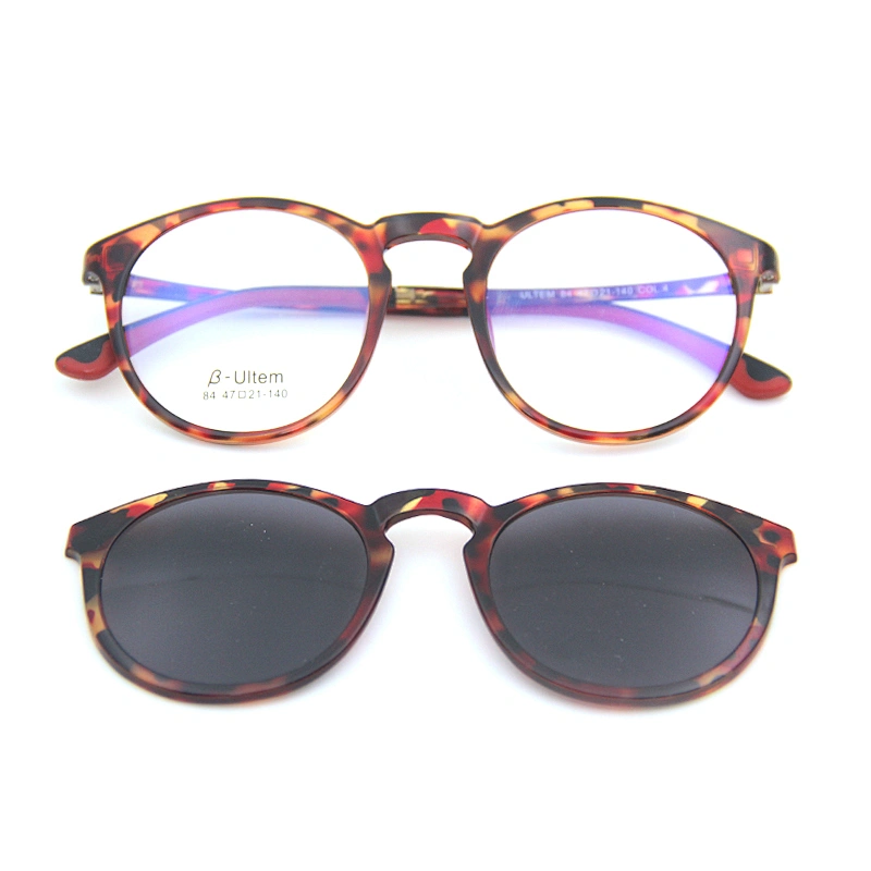 quality new design optical frame magnetic eyewear clip on glasses OEM ODM