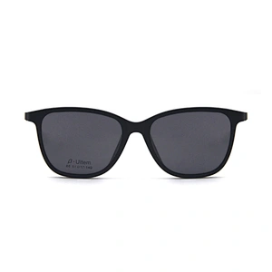 high quality black polarized ultem eyewear glasses OEM clip on eyeglasses