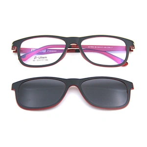 new italy designer quality Frames glasses polarized clip on eyeglasses