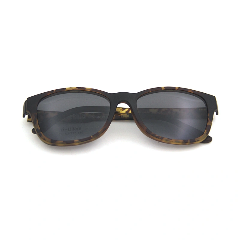 end of quality hot selling fashion eyewear frame ultem clip on glasses stock