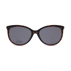 hot selling myopic eyewear frame Metal Ultem Optical Glasses clip on sunglasses