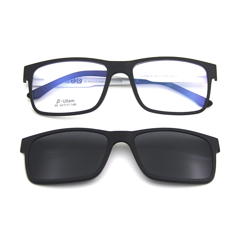 italy design high quality optical sunglasses magnetic clip on eyeglasses