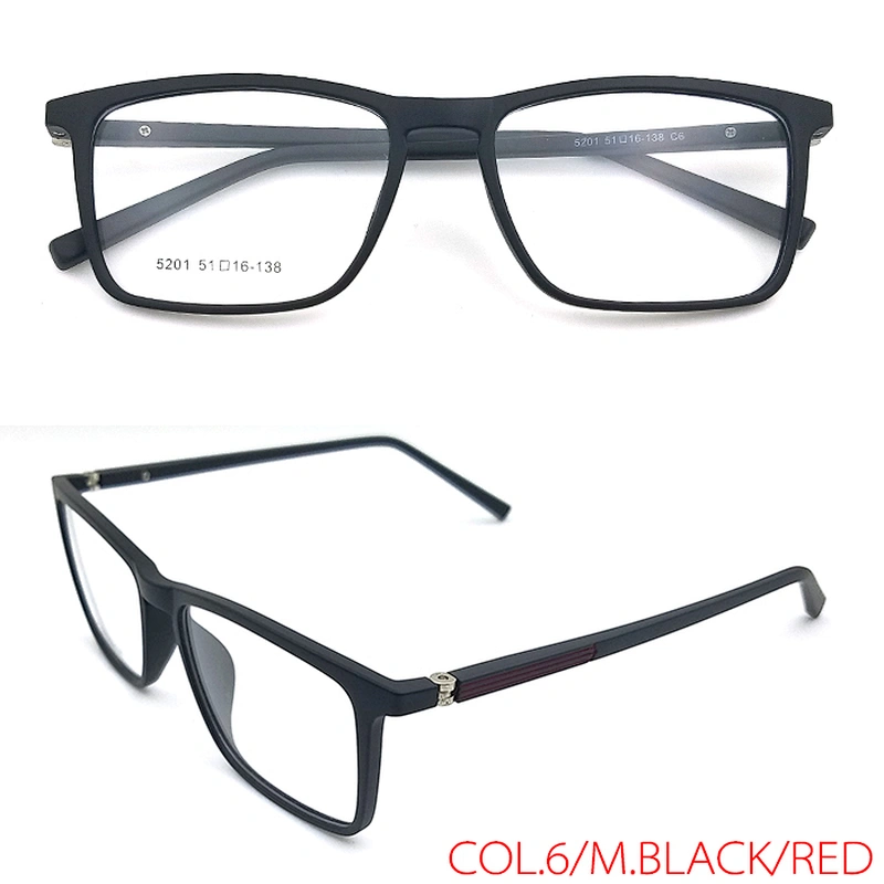 customer logo New model soft light TR90 optical eyewear spectacle frame