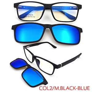 new fashion italy designer clip on optical frame magnetic glasses OEM ODM