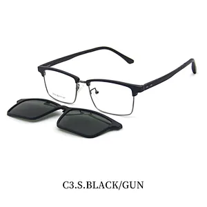 Fashion sunglasses style Anti blue light blocking glasses magnet UV400 polarized eyewear