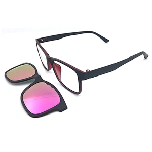 new model optical frame ready stock change logo customizable clip on glasses