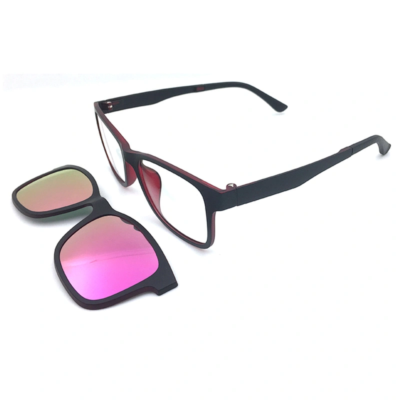 new model optical frame ready stock change logo customizable clip on glasses