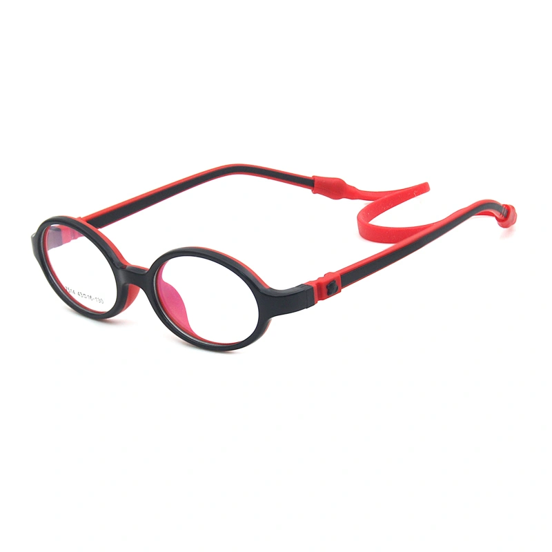 low MOQ kids sport eyewear soft frame material silica gel eyeglasses