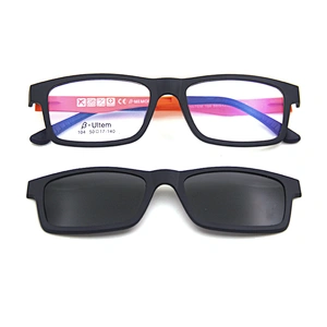 fast delivery ultem Frames glasses optical eyewear magnetic clip on sunglasses