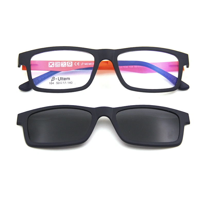 fast delivery ultem Frames glasses optical eyewear magnetic clip on sunglasses