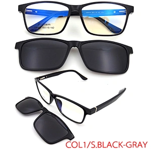 new fashion italy designer clip on optical frame magnetic glasses OEM ODM