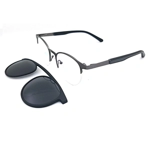 high quality low MOQ Magnetic Clip on Glasses Frame ready stock