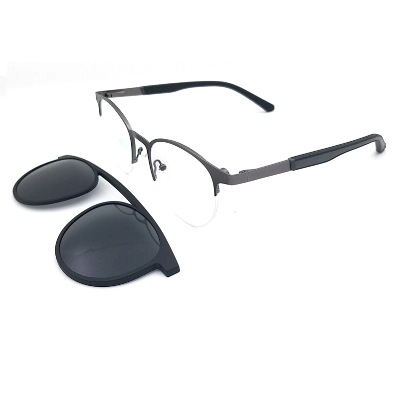 high quality low MOQ Magnetic Clip on Glasses Frame ready stock