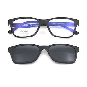high  quality  optical frame eyeglasses ready stock magnetic clip on glasses
