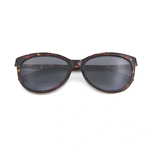 hot selling myopic eyewear frame Metal Ultem Optical Glasses clip on sunglasses