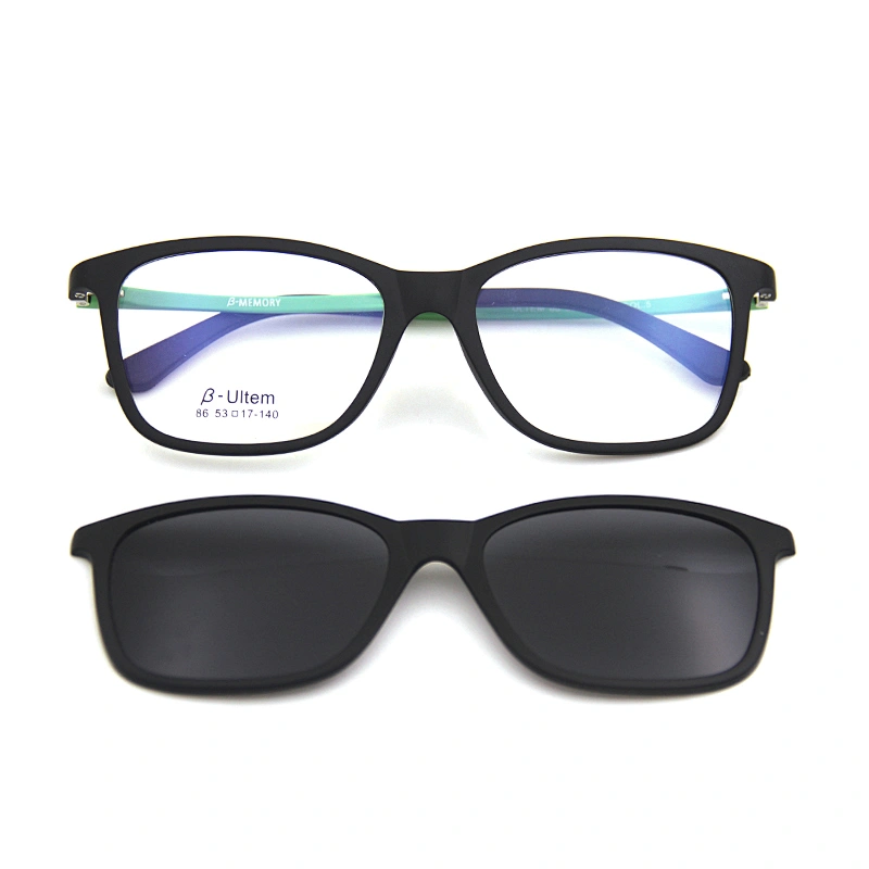 high quality fast delivery eyewear glasses clip on sunglasses with polarized