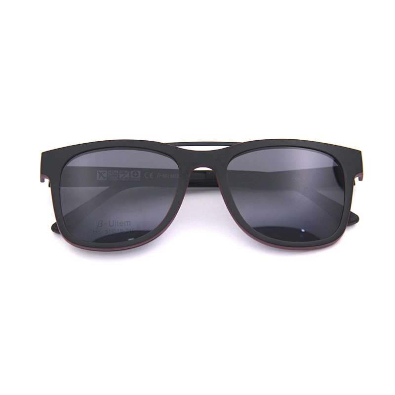 high quality ready stock ultem optical eyewear frame magnetic clip on glasses