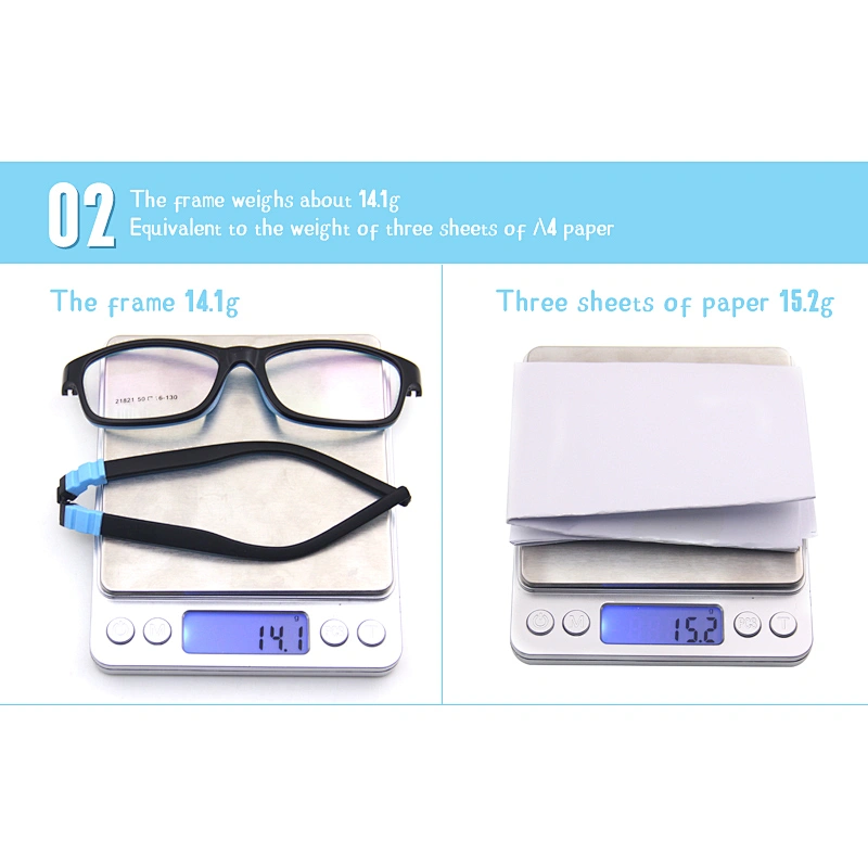 China Name Brand Vintage Designed hot sale Fashion Silicone Optical Eyewear Frame