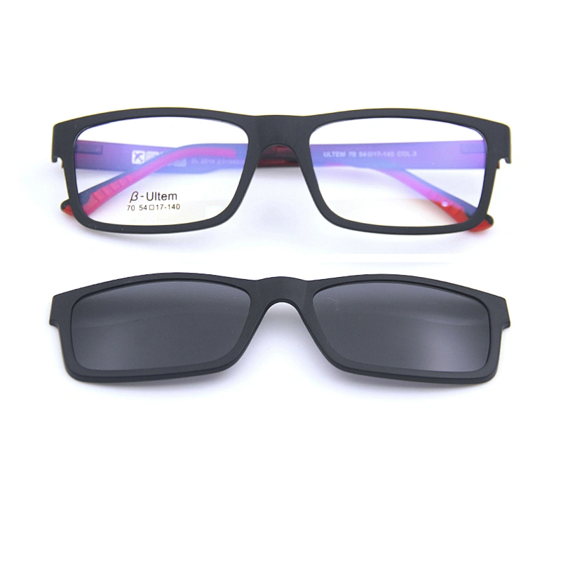 high quality ULTEM  optical eyewear Glasses frame clip on eyeglasses OEM