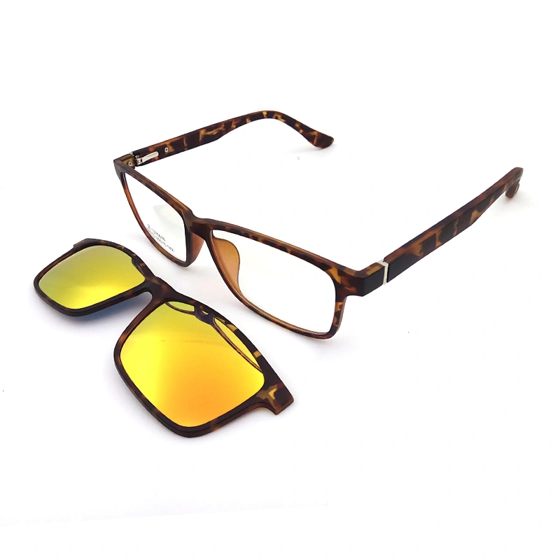 new fashion italy designer clip on optical frame magnetic glasses OEM ODM