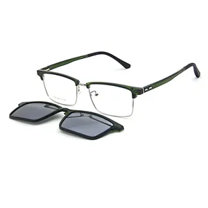 Fashion sunglasses style Anti blue light blocking glasses magnet UV400 polarized eyewear