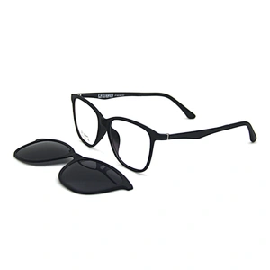 high quality black polarized ultem eyewear glasses OEM clip on eyeglasses